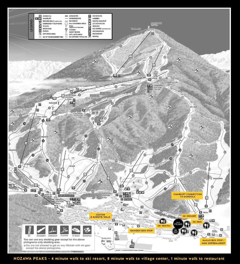 Villa Nozawa Peaks Extérieur photo